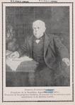 Domingo Faustino Sarmiento. Presidente de la República Argentina (1868-1874.) Promotor de los progresos escolares, de acuerdo con los metodos norteamericanos, en la América Latina.