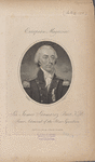 European magazine. Sir James Saumarez Bart, K.B. Rear Admiral of the Blue Squadron.