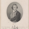 Sir Charles Saunders K.B. Admiral of the Blue Squadron. First Lord Commiss of the Admiralty &