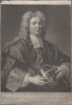Nicholas Saunderson A.M. Matheseos Professor Cantabrigiae & R.S.S. Obit 1739. Aetat: 57