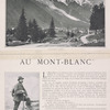 View genéral de Chamonix ; Un guide.