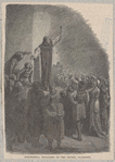 Savonarola preaching in the Duomo, Florence.