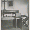 Desk and chair used by Savonarola--museum of St. Mark, Florence.