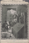Honoring the Albanian national hero, Scanderbeg. Albanians at the tomb of Scanderbeg on his death day. January 17