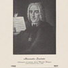 Alessandro Scarlatti. (Anonymous oil painting. Liceo Musicale, Bologna.) Scarlatti tercentenary b. May 2, 1660.