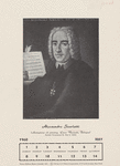 Alessandro Scarlatti. (Anonymous oil painting. Liceo Musicale, Bologna.) Scarlatti tercentenary b. May 2, 1660.
