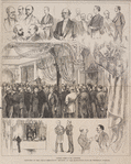 General scene in the club-room. Sketches at the great Democratic reunion at the Manhattan Club, on Thursday evening.