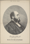 Noah Hunt Schenck. Rector of St. Ann's-on-the-Heights.