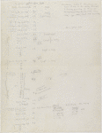 Description of contents by P. D. Valenti, and pencil lists and notes