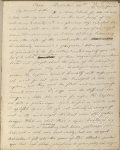 My dearest Mother, It is time... Dec. 20, 1833. Letter copied by EPP