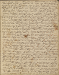 My dearest Mother, It is a delicious... ALS, Jan. 17, 1834.
