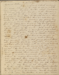 My dearest Mother, It is a most... ALS, Jan. 26, [1834].