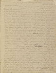 My dearest Mother, Horace Cleveland arrived... ALS, Feb. 3, 1834.