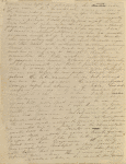 My dearest Mother, Horace Cleveland arrived... ALS, Feb. 3, 1834.