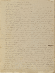 My dearest Mother, The mail this... ALS, Feb. 12, 1834.