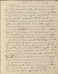 [no salutation] This morning Edward... Mar. 16, 1834.
Letter copied by EPP.