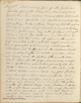 My dearest Mother, I left off in... May 16, 1834. Letter copied by EPP.