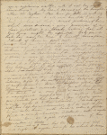 My own dearest Mother, This ever to be... ALS. May 31, 1834. 