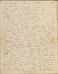My dearest Mother, When the Doctor... ALS. Jul. 2, 1834. 