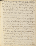 My dear Mother, Vessels leave Havanna... Feb. 8, 1834. Letter copied by EPP.