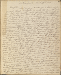 Dear Father, Now I am going... ALS. Mar. 27, 1834. 