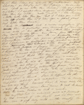 Dear Father, Now I am going... ALS. Mar. 27, 1834. 