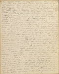 Dear Mother, I fully intended... ALS. Mar. 18, 1834, & last part copied by EPP.