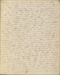 Dear Mother, I fully intended... ALS. Mar. 18, 1834, & last part copied by EPP.