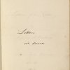 Cover and title pages