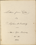Cover and title pages