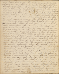 My dear, blessed Mother, I am overflowing... ALS. Jul. 28, 1834. 