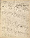 Dearest Mother, I bade you farewell... ALS. Jul. 30, 1834. 