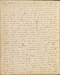 My beloved Mother, "I take up the... ALS. Aug. 11, 1834