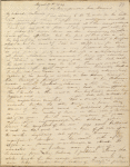 My beloved Mother, I was writing to... ALS. Aug. 17, 1834