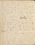 My beloved Mother, I was writing to... ALS. Aug. 17, 1834