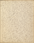 My beloved Mother, I was writing to... ALS. Aug. 17, 1834