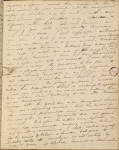 My beloved Mother, I was writing to... ALS. Aug. 17, 1834