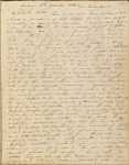 My beloved Mother, Three or four days... ALS. Sep. 8, 1834
