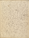 My beloved Mother, Three or four days... ALS. Sep. 8, 1834