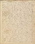 My dearest Mother, To day I despatched... ALS. Sep. 24, 1834.
