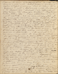 My dearest Mother, To day I despatched... ALS. Sep. 24, 1834.