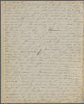 My dearest Mother, If I remember rightly... ALS. Nov. 16, 1834. 