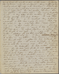 My dearest Mother, If I remember rightly... ALS. Nov. 16, 1834. 