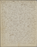 My dearest Mother, If I remember rightly... ALS. Nov. 16, 1834. 