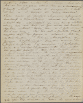 My dearest Mother, I left you with... ALS. Nov. 29, 1834. 