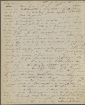 My dearest Mother, This morning my journal... ALS. Dec. 1, 1834. 