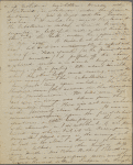 My dearest Mother, This morning my journal... ALS. Dec. 1, 1834. 