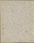 My dearest Mother - the dearest mother in the world, This morning I stepped... ALS. Dec. 15, 1834. 