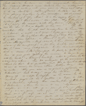 My dearest Mother - the dearest mother in the world, This morning I stepped... ALS. Dec. 15, 1834. 