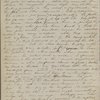 My dearest Mother - the dearest mother in the world, This morning I stepped... ALS. Dec. 15, 1834. 